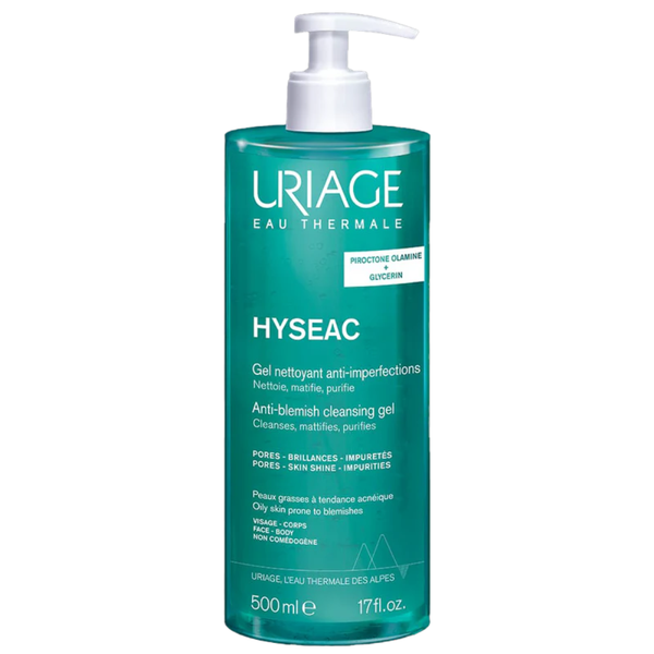 Uriage Hyseac Cleansing Gel 500Ml
