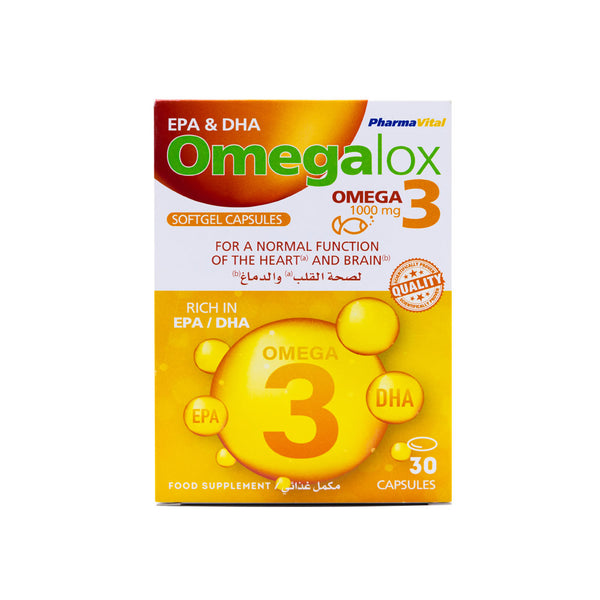 Omegalox Omega 3 1000Mg 30Cap