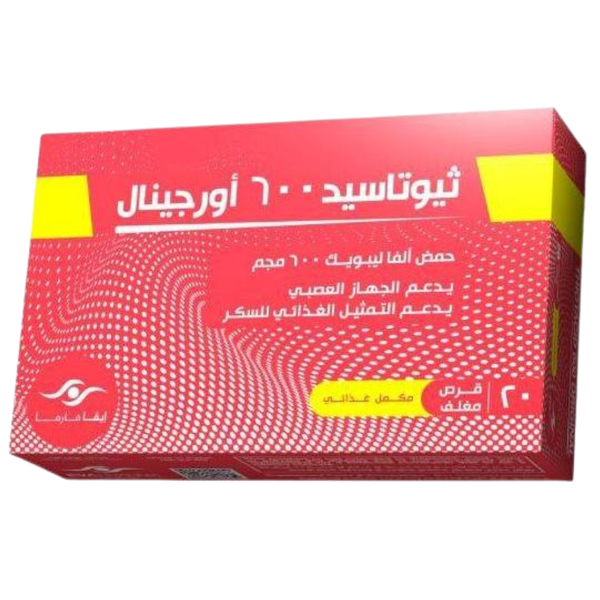 Thiotacid 600Mg Original 30Tab