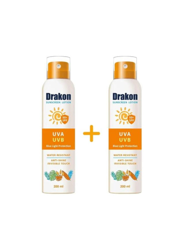 دراكون صن سكرين لوشن 200مل1+1