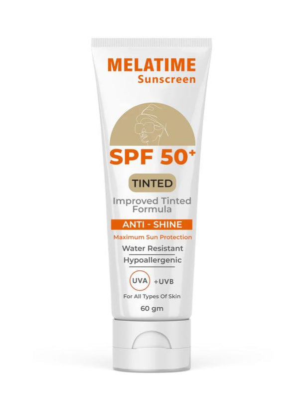 ميلاتايم واقي شمس تنتد ضد اللمعان 60مل Spf50+