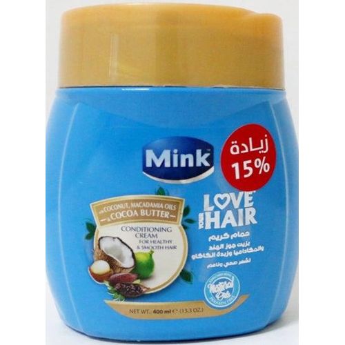 مينك حمام كريم 400مل جوز هند و كاكاو