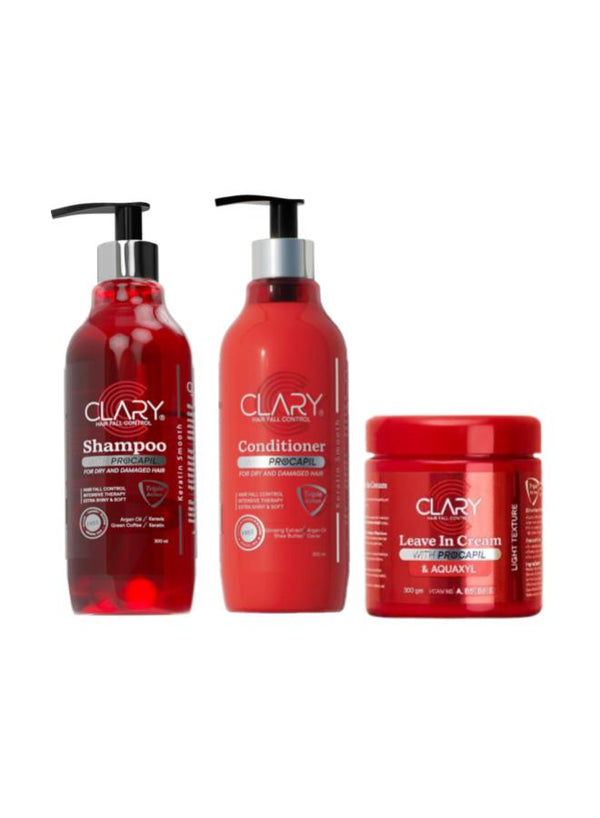 Clary Conditioner+Shampoo 300Ml+Hair Mask