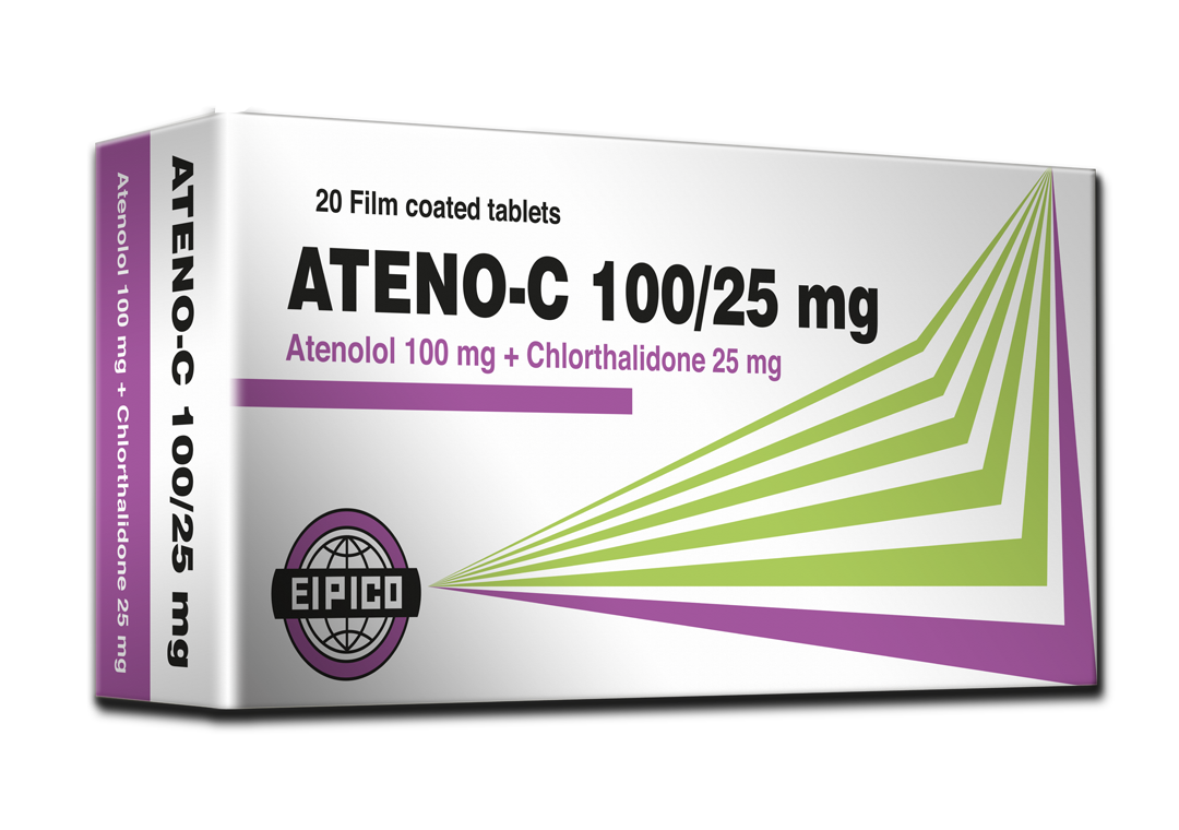 Ateno-C 100/25Mg Tab