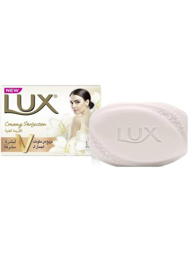 لوكس صابون 115جم ابيض كريمة
