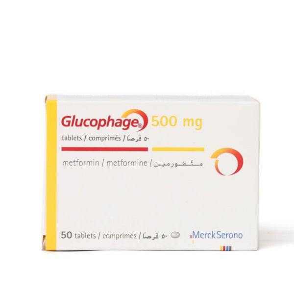 Glucophage 500Mg 50Tab