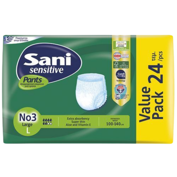 ساني حفاضات شورت 24ق L