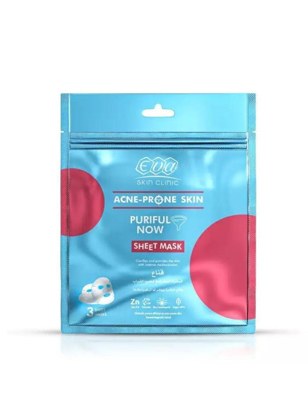 ايفا قناع لحب الشباب 3شيت/ 1ق