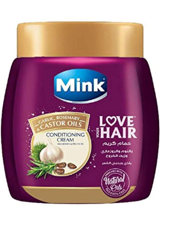 مينك حمام كريم 400مل بالثوم