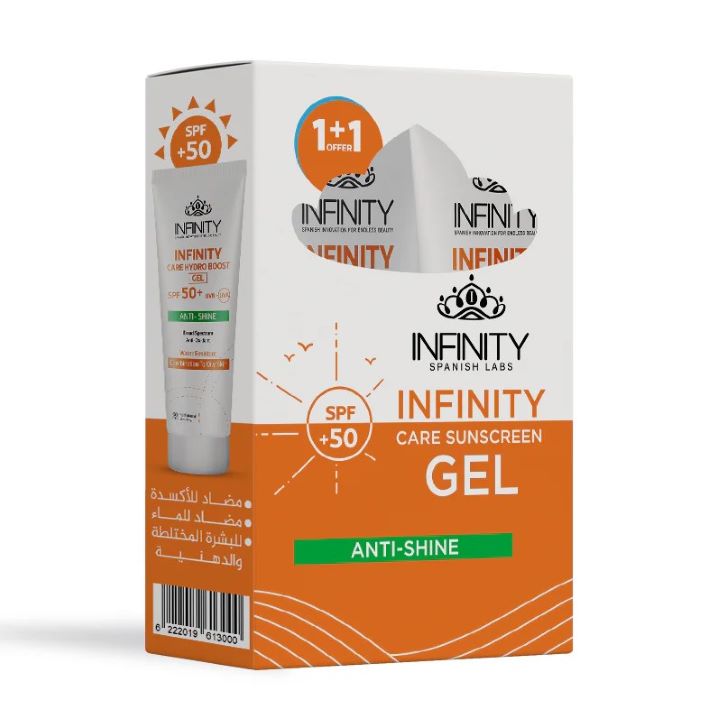 INFINITY SUNSCREEN 60ML GEL SPF50 (1+1)
