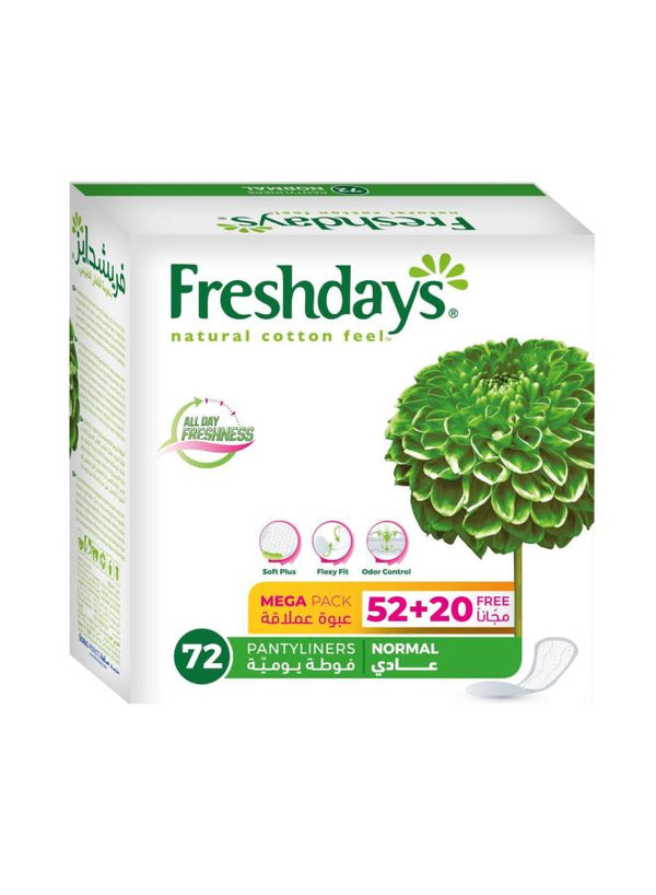 فريش دايز يومى عادى 72ق اخضر