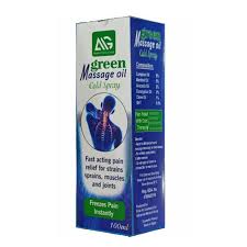 Green Massage Oil 100Ml Spray