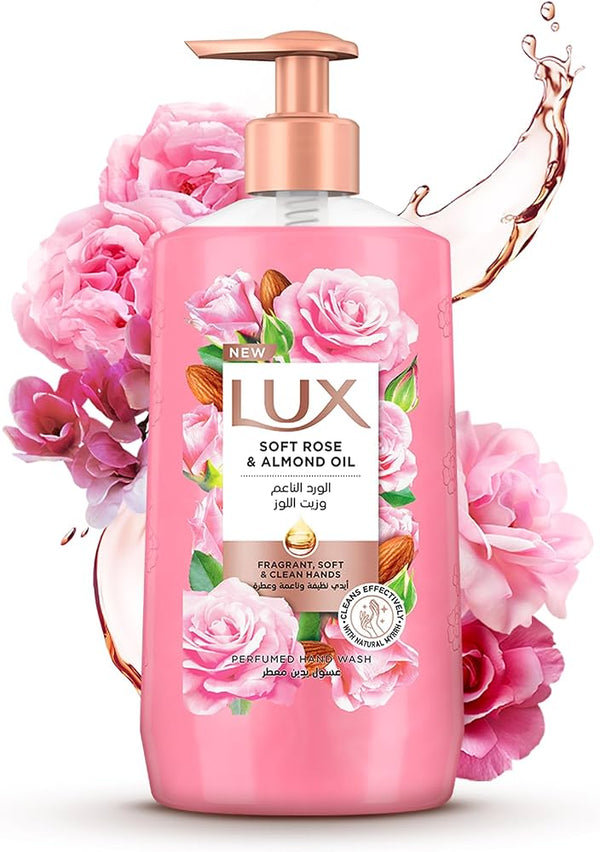 لوكس هاند وش 500مل نعومه الورد