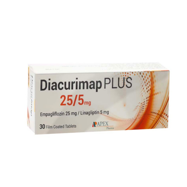 Diacurimap Plus 25/5Mg 30Tab