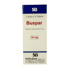 Buspar 10Mg 20Tab