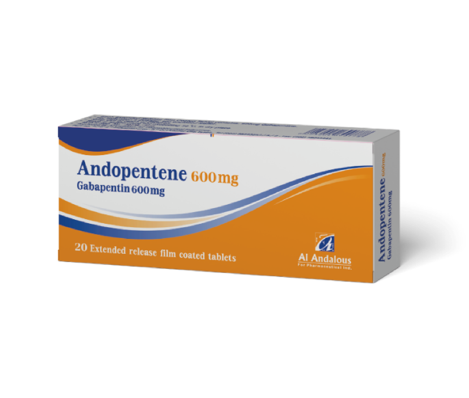 ANDOPENTENE 600MG 30TAB 3شريط