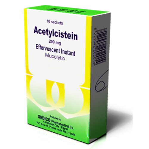 Acetylcisteine 200Mg 10Sach