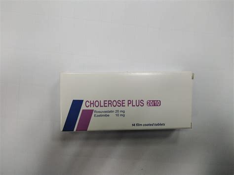 CHOLEROSE PLUS 10/20MG 28TAB