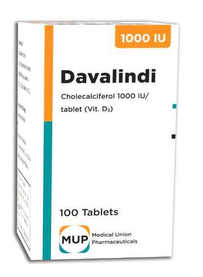 Davalindi 1000Iu 100Tab