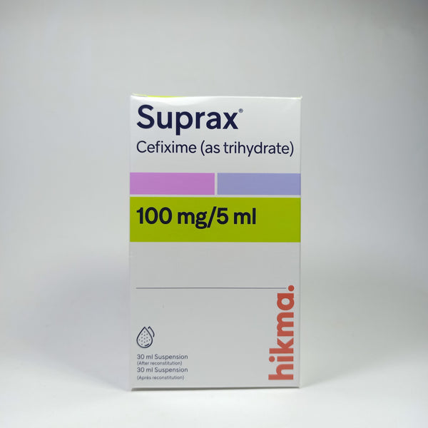 Suprax 100Mg 30Ml Syp