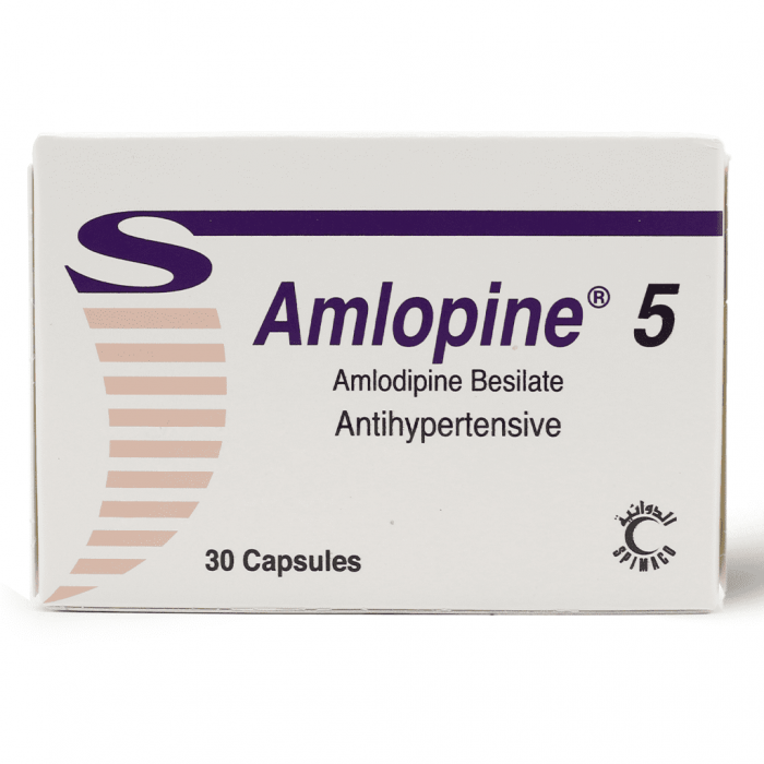 AMLODIPINE 5MG 30TAB