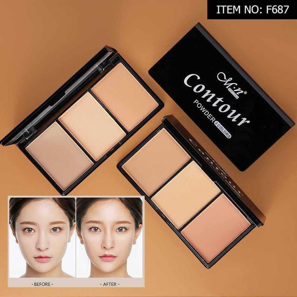 ام ان كونتور بودره 3لون