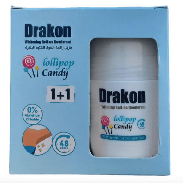 دراكون رول اون 50مل 1+1 لولى بوب كاندى سماوى