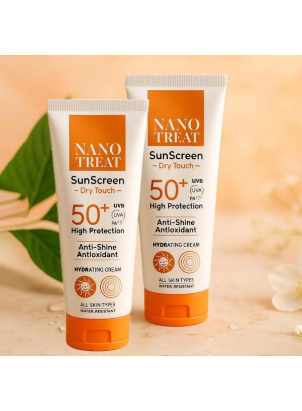 نانو تريت واقي شمس كريم 50 مل 1+1