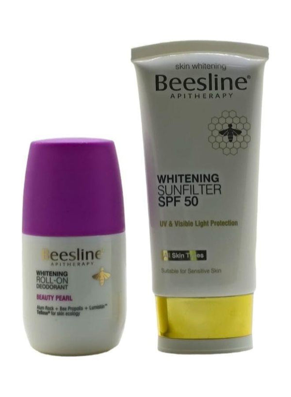 بيزلين صن بلوك + رول تالق اللؤلؤ