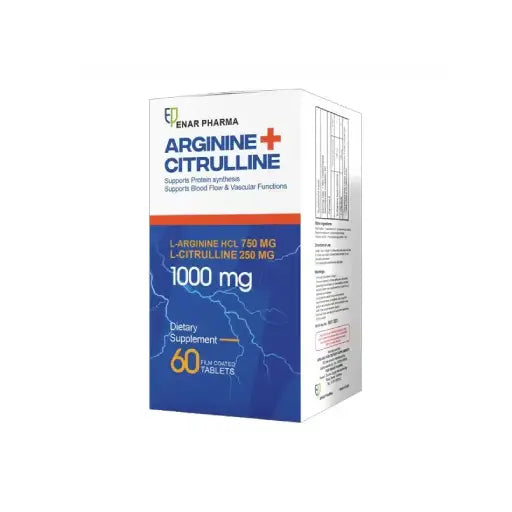 Arginine & Citrulline 1000Mg 60Tab