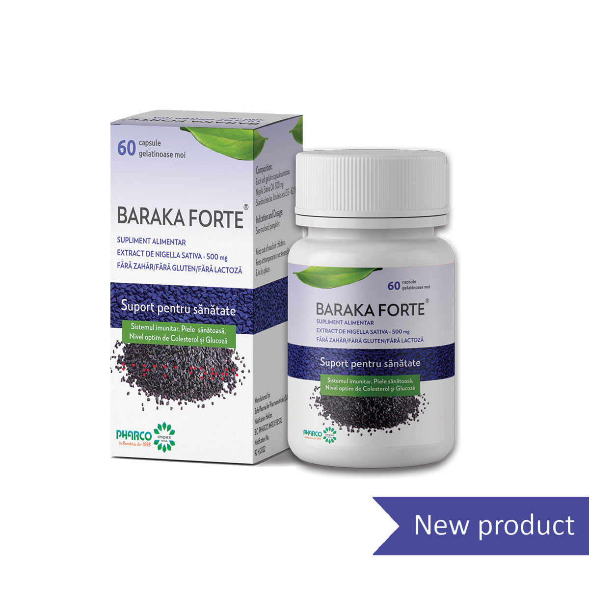 Baraka Forte 500Mg 30Caps