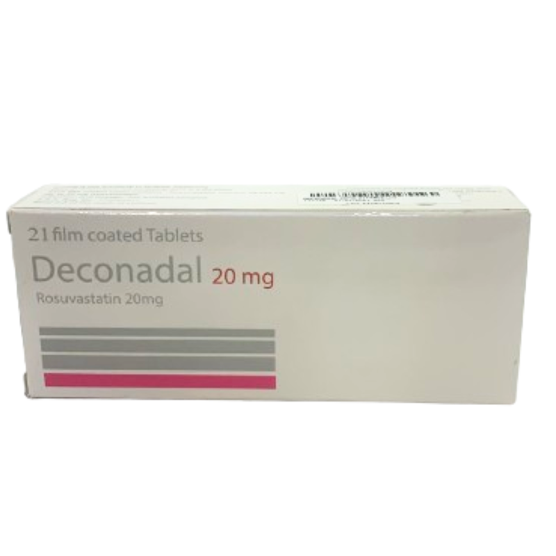 DECONADAL 20MG 21TAB 3  شرايط