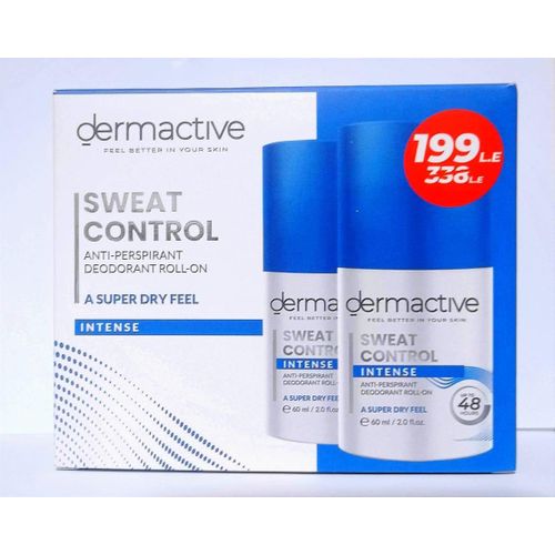 Dermactiv Sweat Control Intense Roll 1+1 On 60Ml