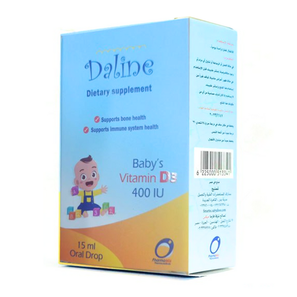 Daline Vitamin D3 15Ml Oral Drop