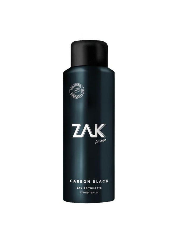 زاك سبراى للجسم كاربون بلاك 175مل
