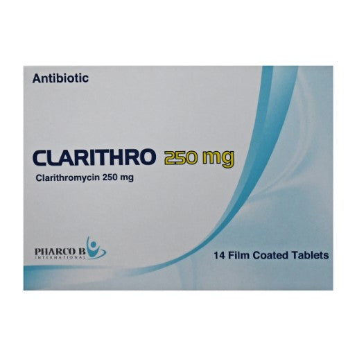 CLARITHRO 250MG 14TABS