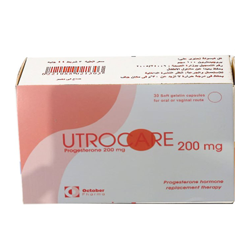 UTROCARE 200MG 30CAP