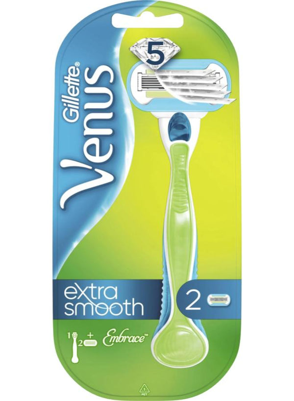 جيليت فينوس ماكينة اكسترا سموز5ش+2غ