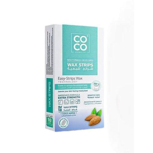 كوكو واكس شرائح شمع خلاصه اللوز