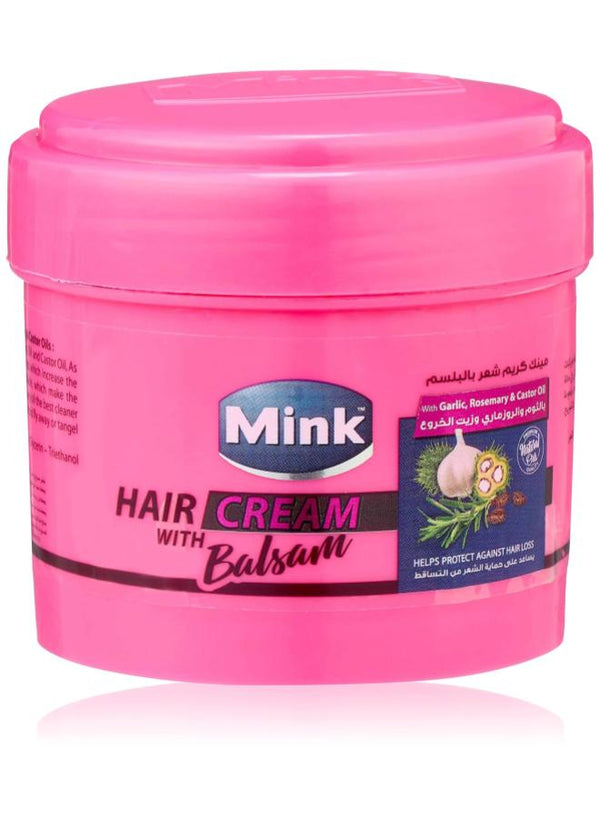 مينك كريم بلسم ثوم و روز مارى وزيت خروع 125مل