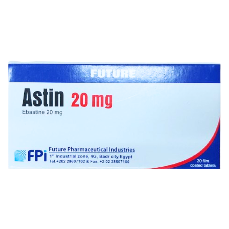 ASTIN 20MG 20 TAB 2شريط