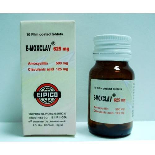 Emoxclav 625Mg 10Cap