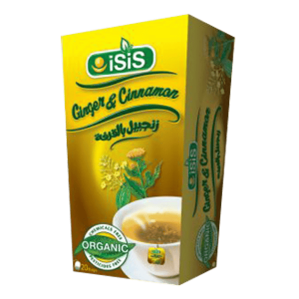 Isis قرفة و جنزبيل 20كيس