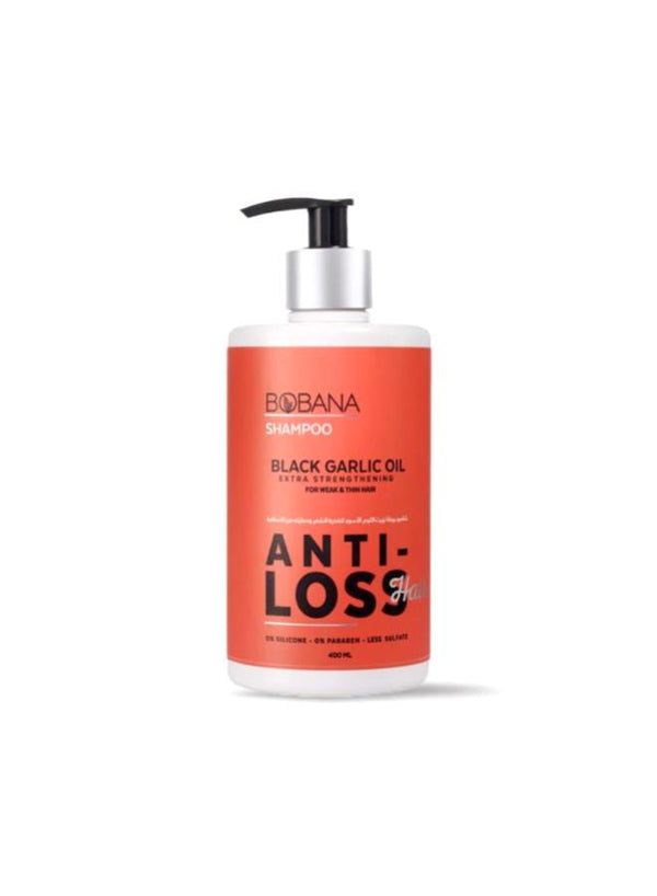 بوبانا شامبو الثوم الاسود المتساقط 400مل