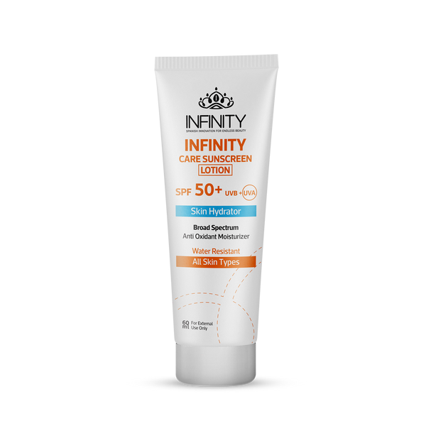 Infinity Care Sunscreen Lotion Spf50 60Ml(1+1)
