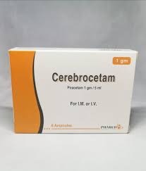 CEREBROCETAM 1MG 6AMP