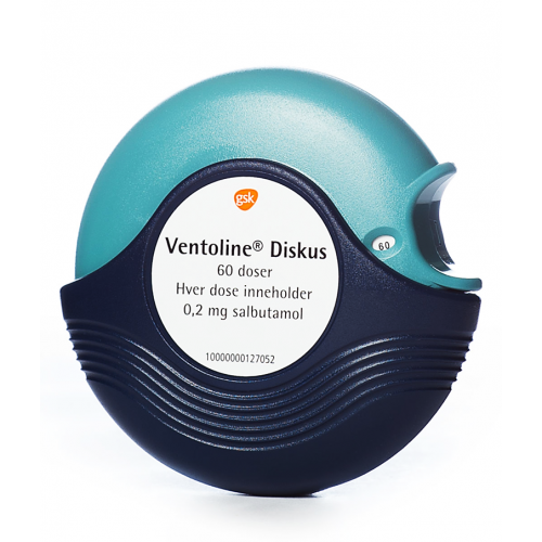 Ventolin Discus 200Mg 60Dose