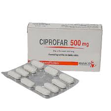 CIPROFAR 500MG 10T