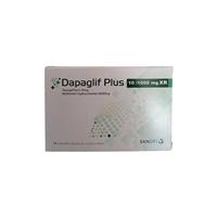 DAPAGLIF PLUS 10/1000MG XR 14TAB
