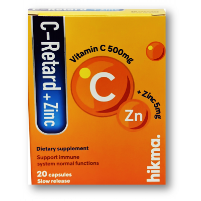 C-Retard+Zinc 20Cap